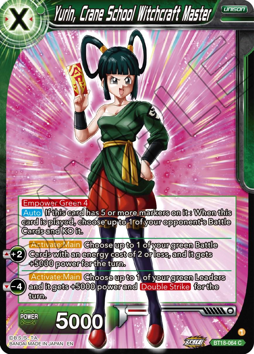 Yurin, Crane School Witchcraft Master BT18-064