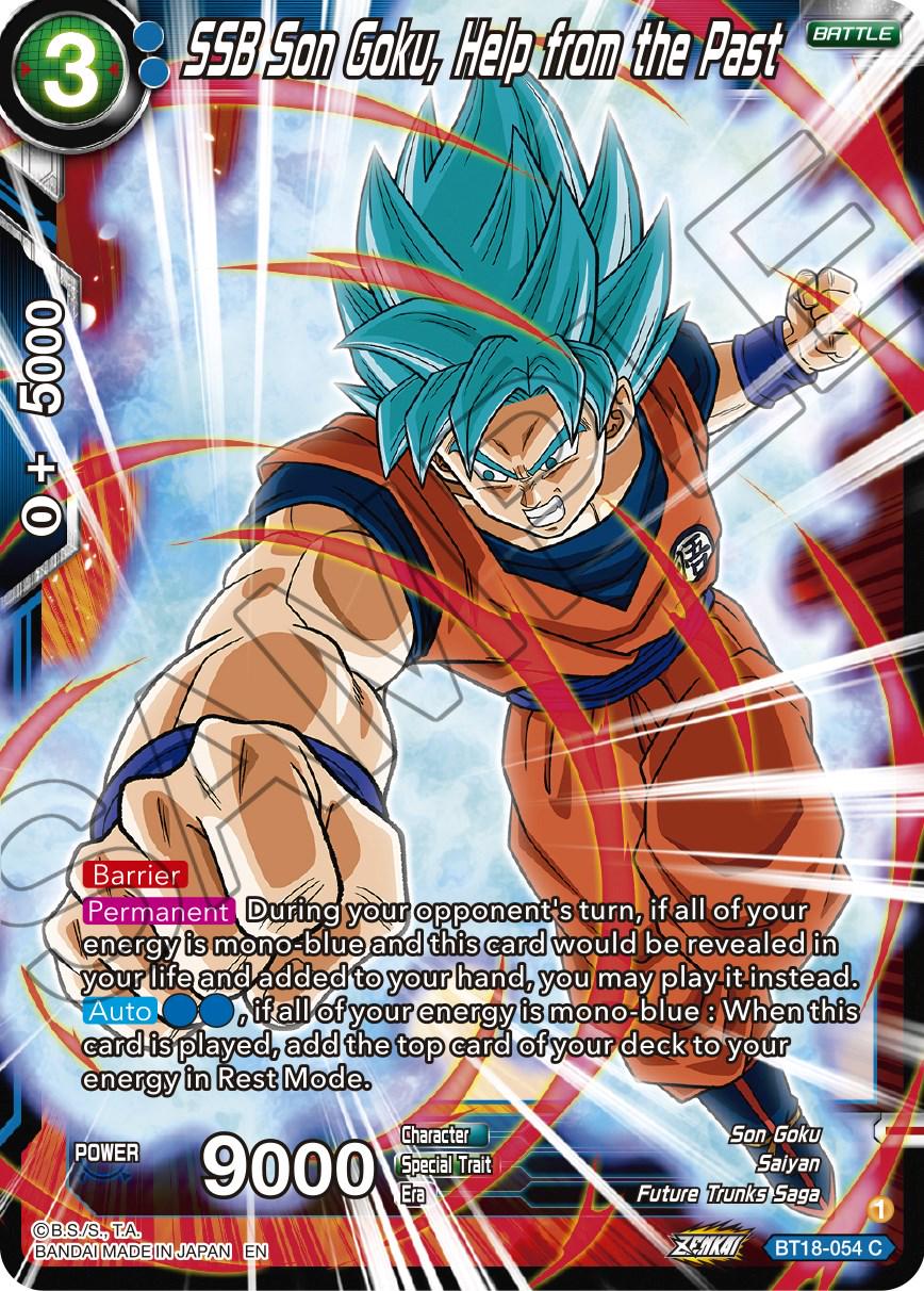 SSB Son Goku, Help from the Past BT18-054