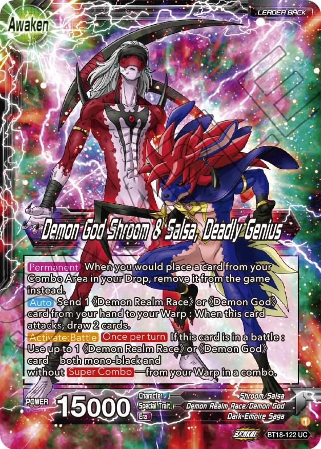 Shroom & Salsa // Demon God Shroom & Salsa, Deadly Genius BT18-122