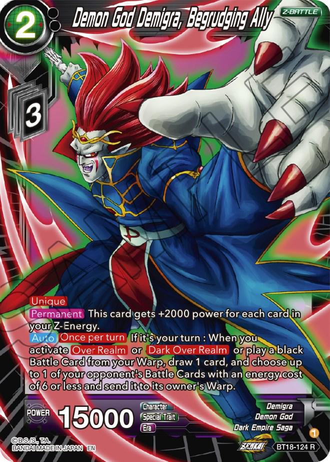 Demon God Demigra, Begrudging Ally BT18-124