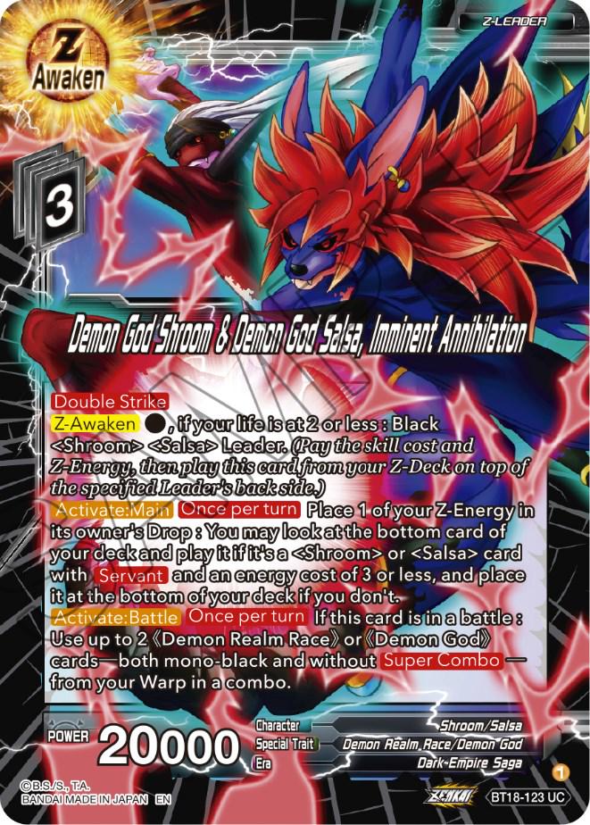 Demon God Shroom & Demon God Salsa, Imminent Annihilation BT18-123