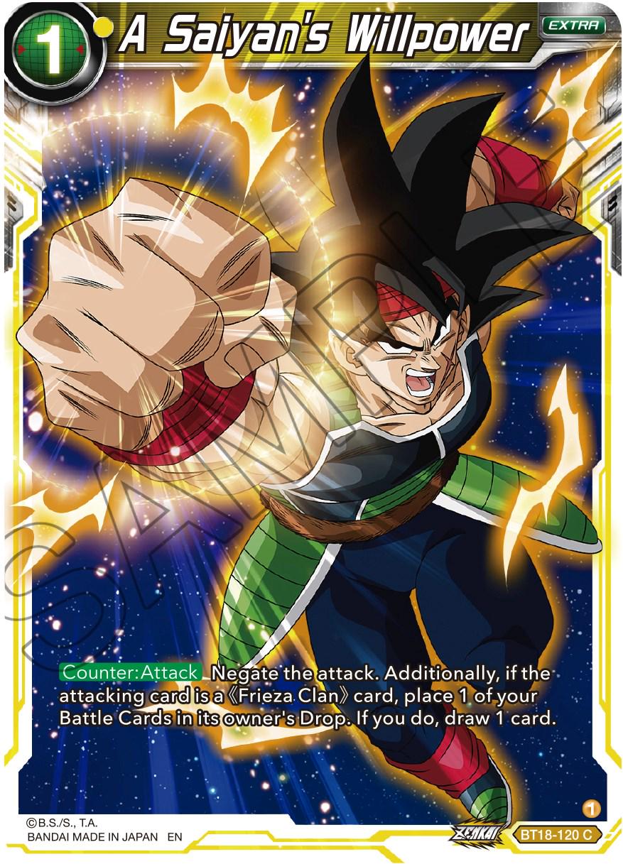 A Saiyan's Willpower BT18-120