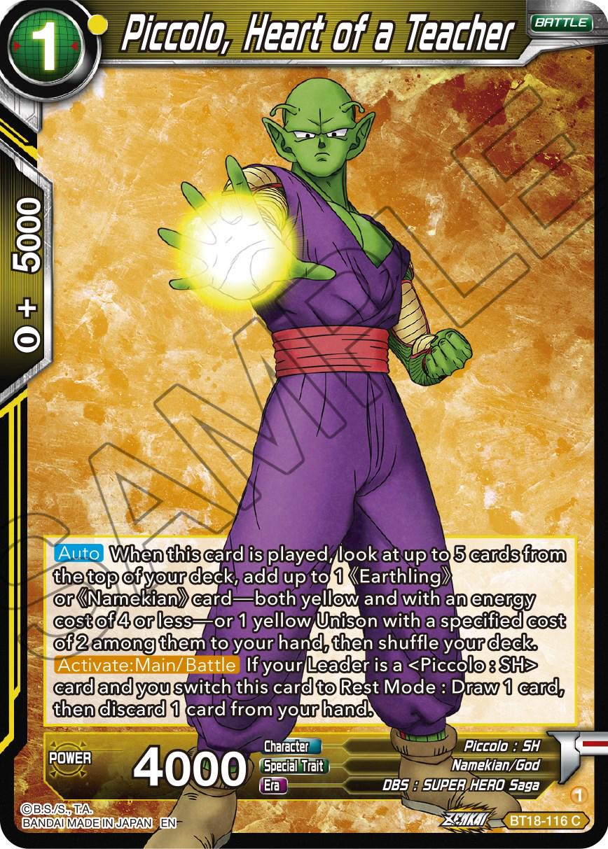 Piccolo, Heart of a Teacher BT18-116