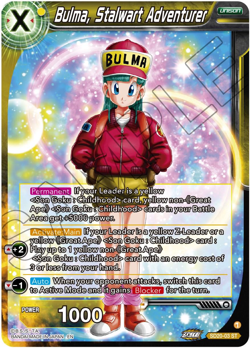 Bulma, Stalwart Adventurer SD20-03