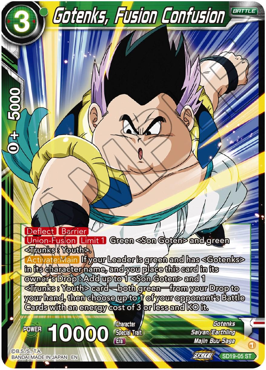Gotenks, Fusion Confusion SD19-05