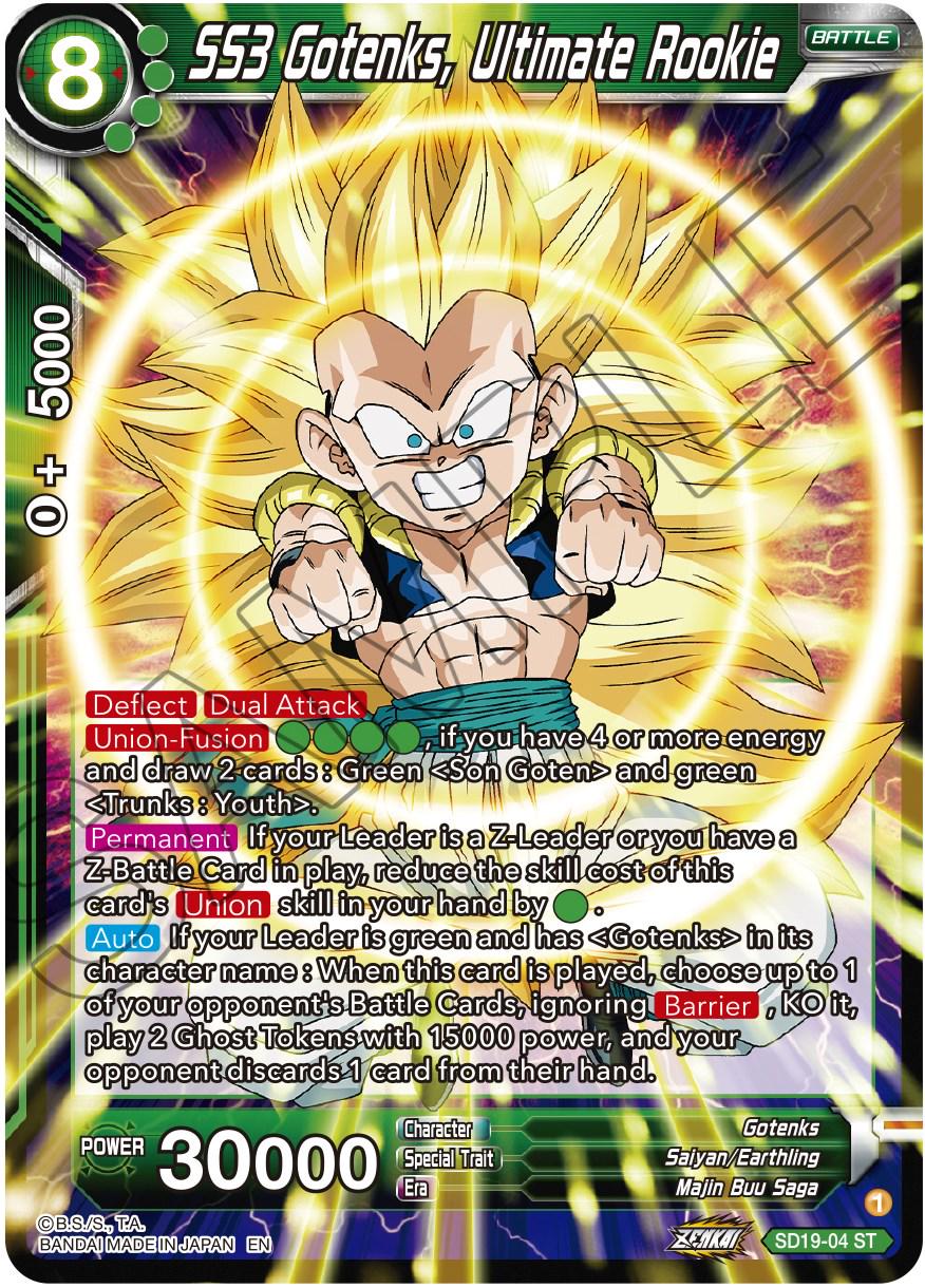 SS3 Gotenks, Ultimate Rookie SD19-04