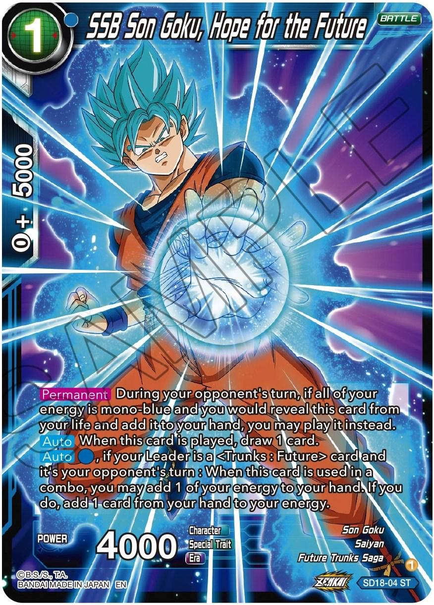 SSB Son Goku, Hope for the Future SD18-04