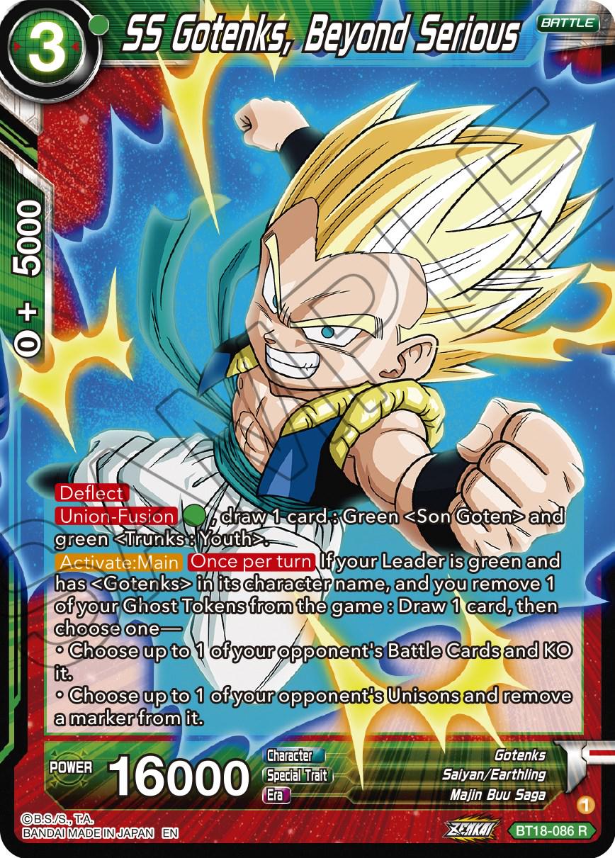 SS Gotenks, Beyond Serious BT18-086