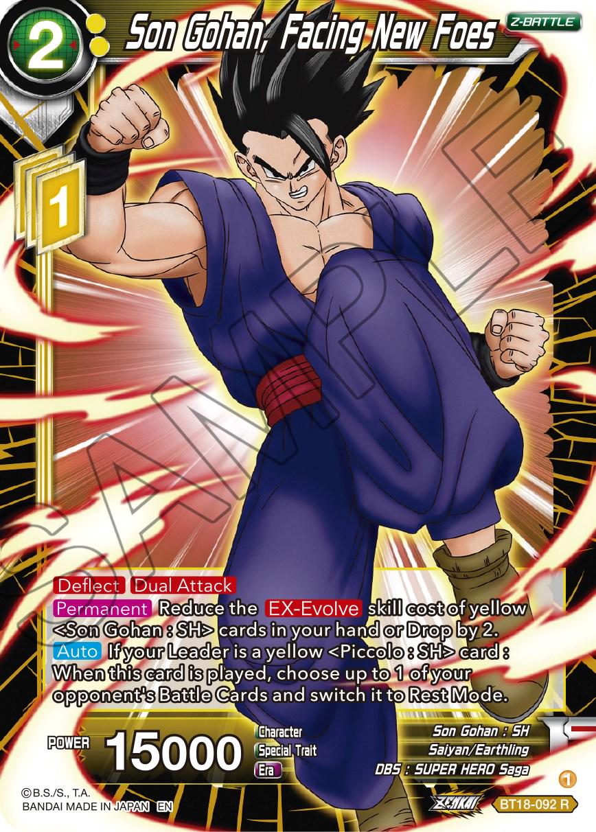 Son Gohan, Facing New Foes BT18-092