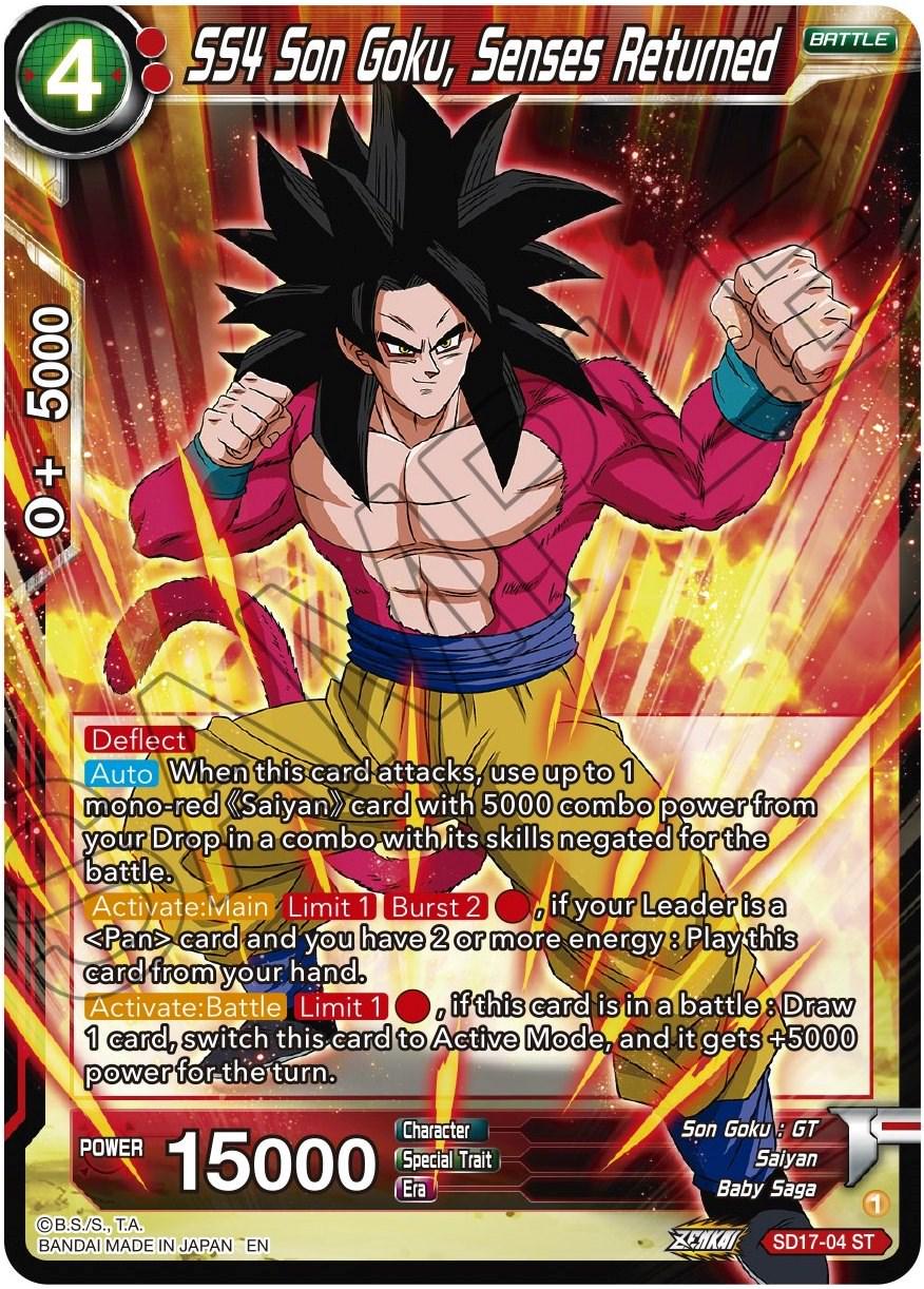 SS4 Son Goku, Senses Returned SD17-04