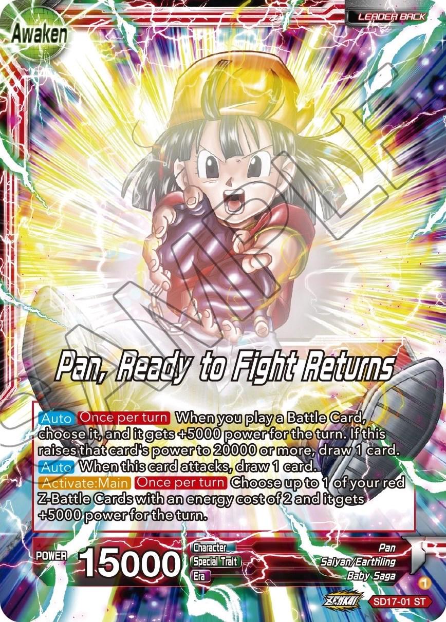 Pan // Pan, Ready to Fight Returns SD17-01