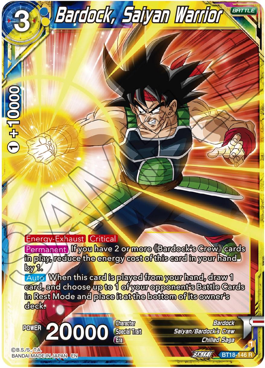 Bardock, Saiyan Warrior BT18-146