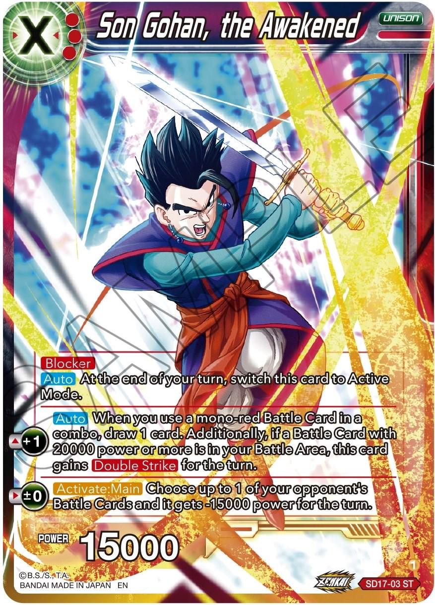 Son Gohan, the Awakened SD17-03