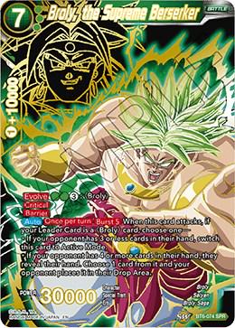 Broly, the Supreme Berserker [SPR] BT6-074