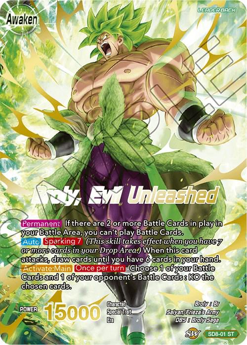Broly // Broly, Evil Unleashed SD8-01