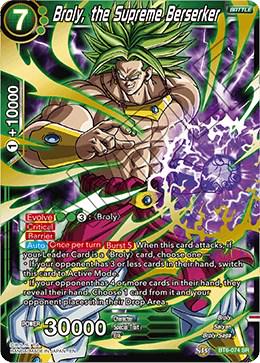 Broly, the Supreme Berserker BT6-074