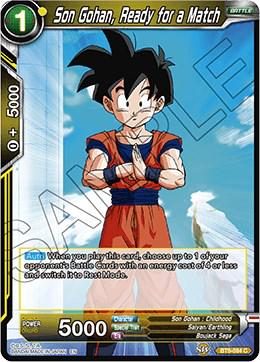 Son Gohan, Ready for a Match BT6-084