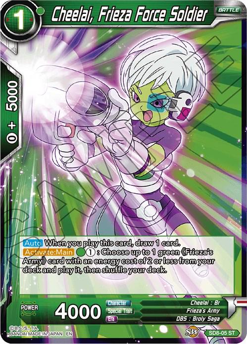 Cheelai, Frieza Force Soldier SD8-05