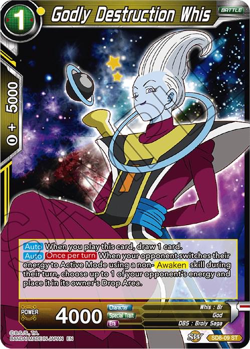 Godly Destruction Whis SD8-09