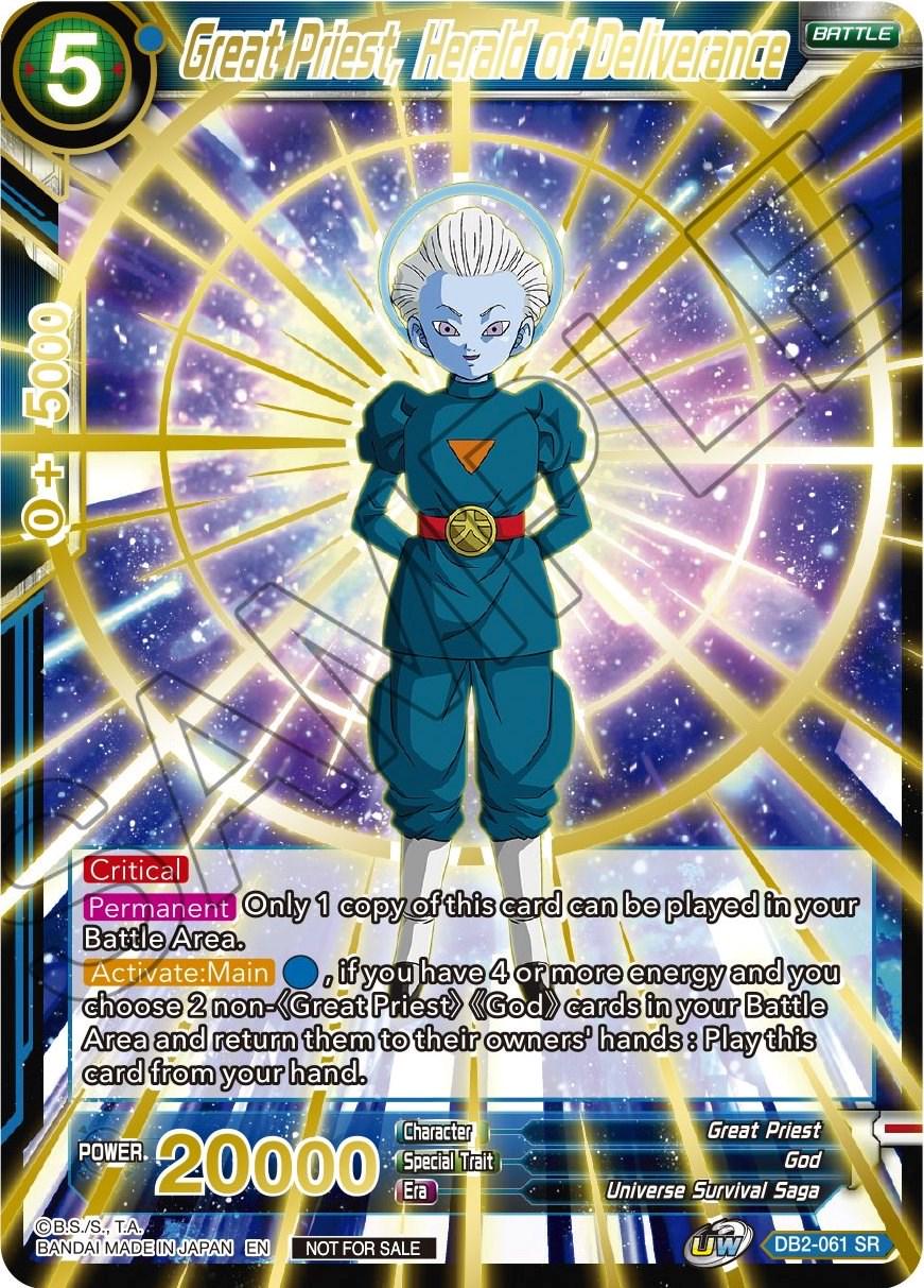Great Priest, Herald of Deliverance [Alternate Art] DB2-061