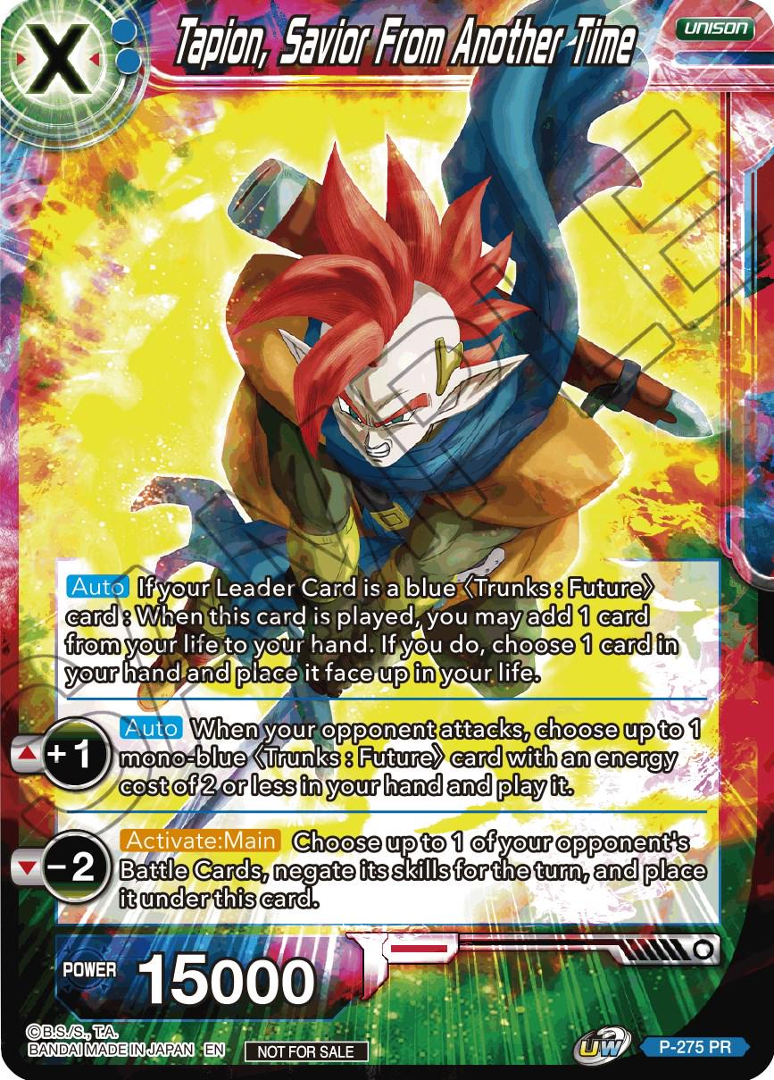 Tapion, Savior From Another Time P-275