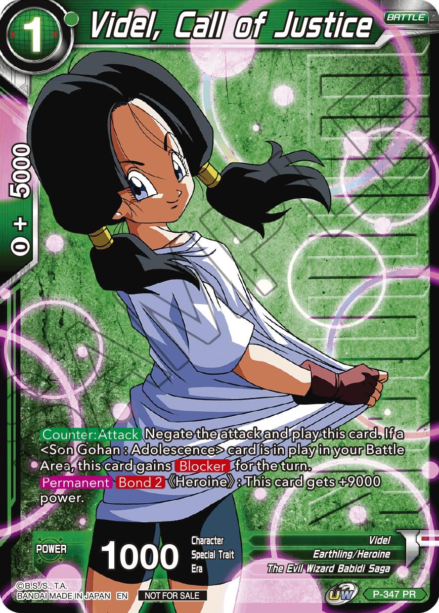 Videl, Call of Justice [Winner Stamped Foil] P-347