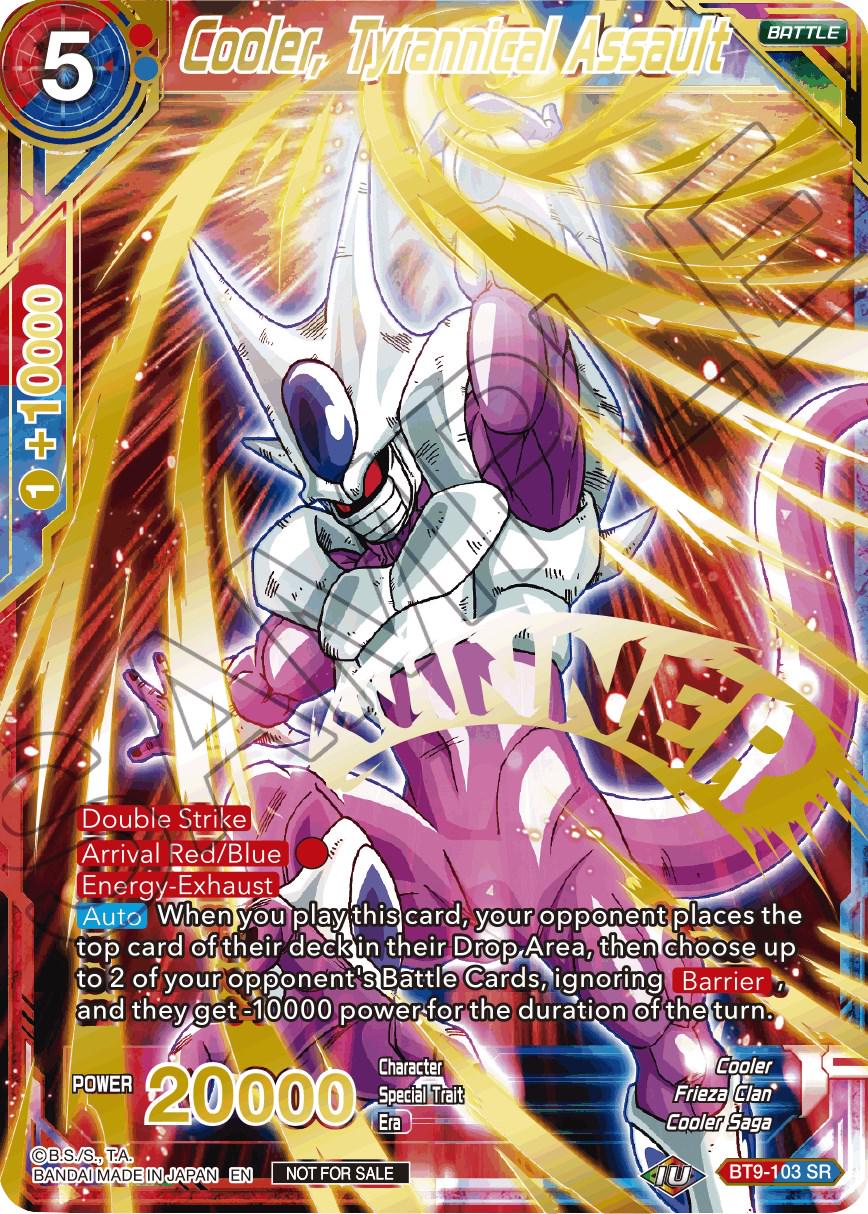 Cooler, Tyrannical Assault [Alternate Art] BT9-103