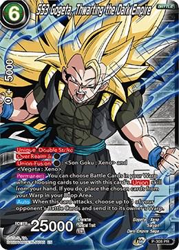 SS3 Gogeta, Thwarting the Dark Empire [Winner Stamp] P-308