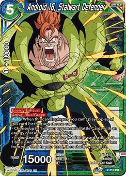 Android 16, Stalwart Defender [Winner] P-310