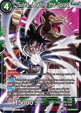 Turles, Leading the Corps P-301