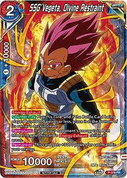 SSG Vegeta, Divine Restraint P-376
