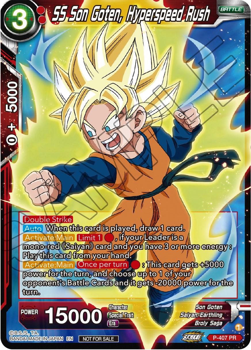 SS Son Goten, Hyperspeed Rush P-407