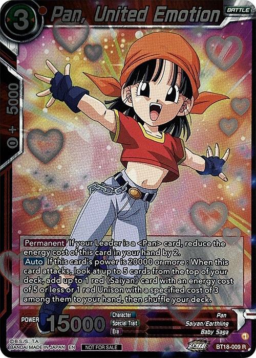 Pan, United Emotion BT18-009