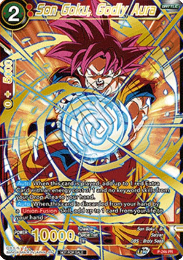 Son Goku, Godly Aura [Alternate Art] P-246