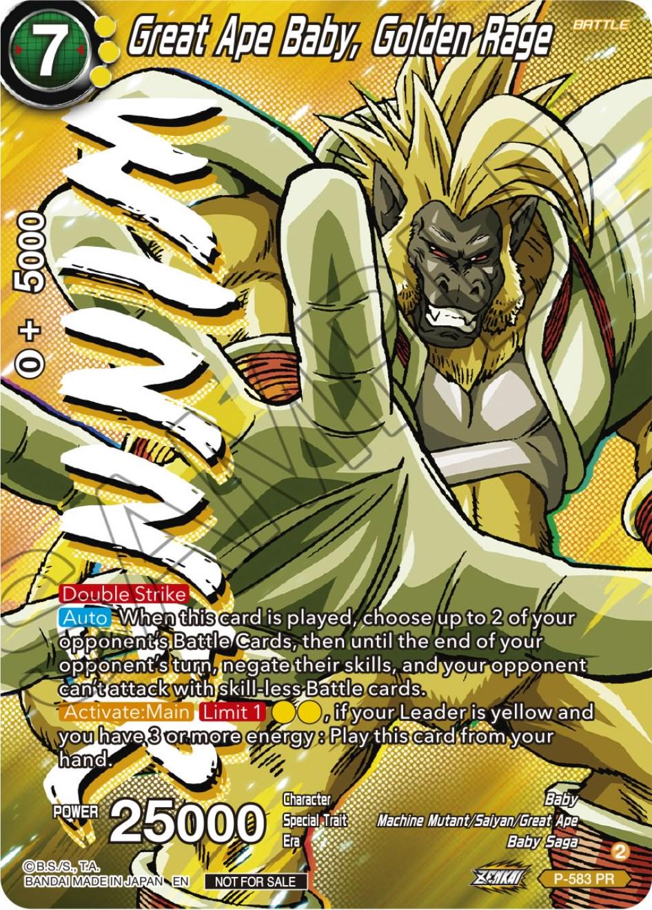 Great Ape Baby, Golden Rage [Foil] P-583