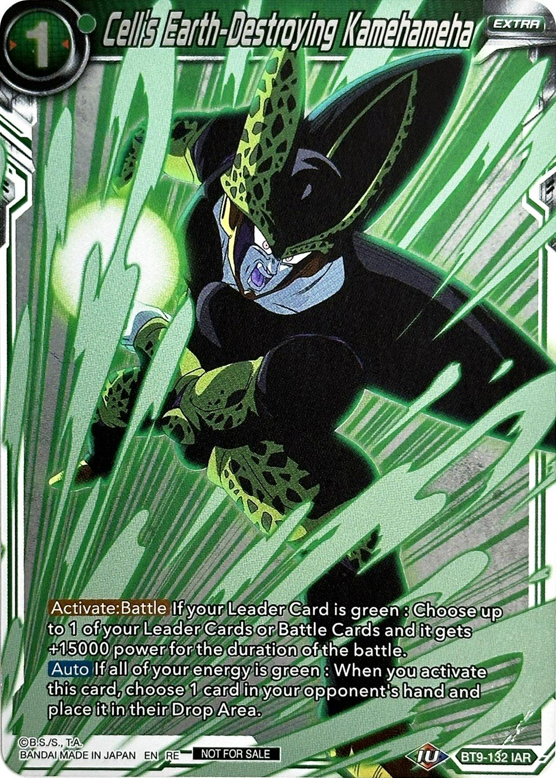 Cell's Earth-Destroying Kamehameha BT9-132