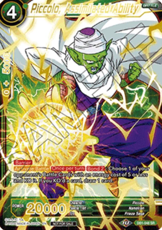 Piccolo, Assimilated Ability [Alternate Art] DB1-048