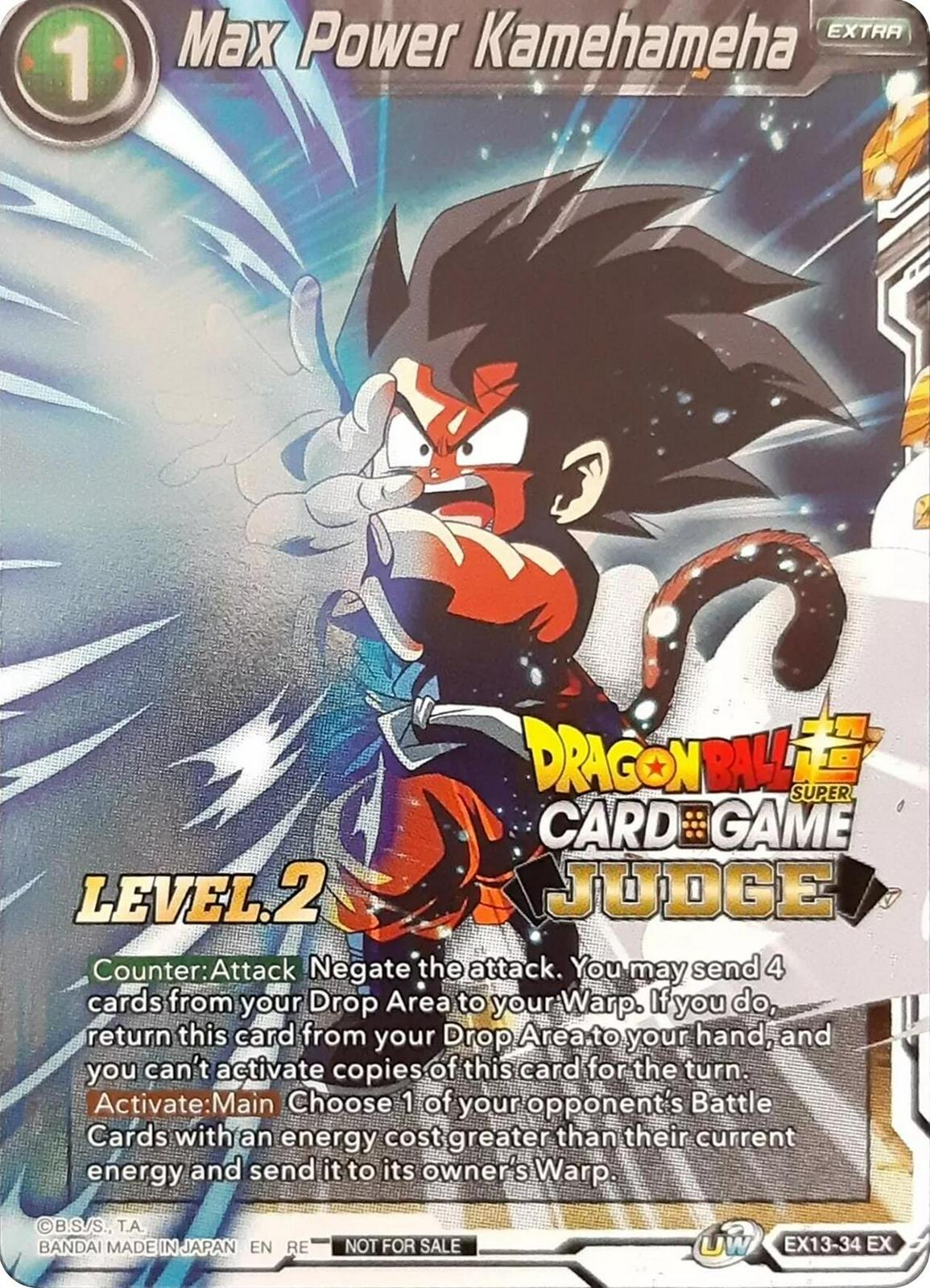 Max Power Kamehameha [Level 2 Foil] EX13-34