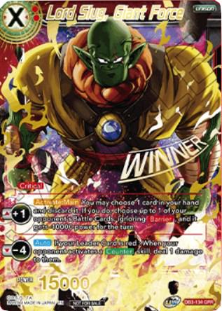 Lord Slug, Giant Force [Winner] DB3-134