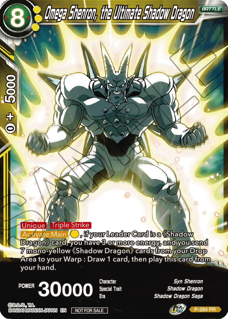 Omega Shenron, the Ultimate Shadow Dragon P-284