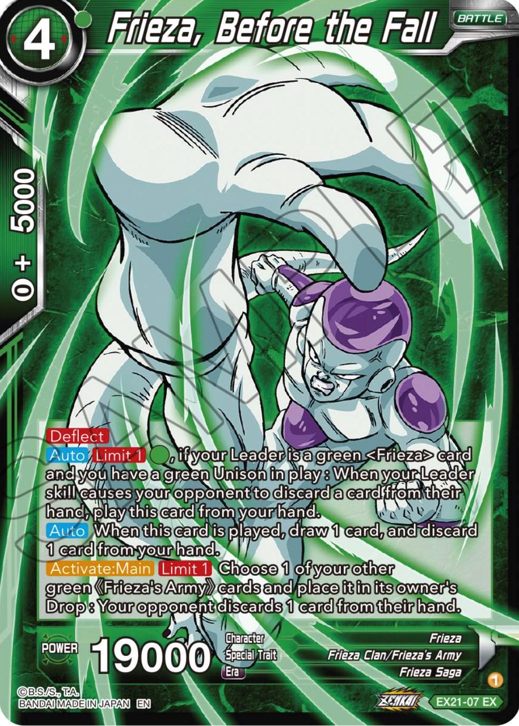Frieza, Before the Fall EX21-07