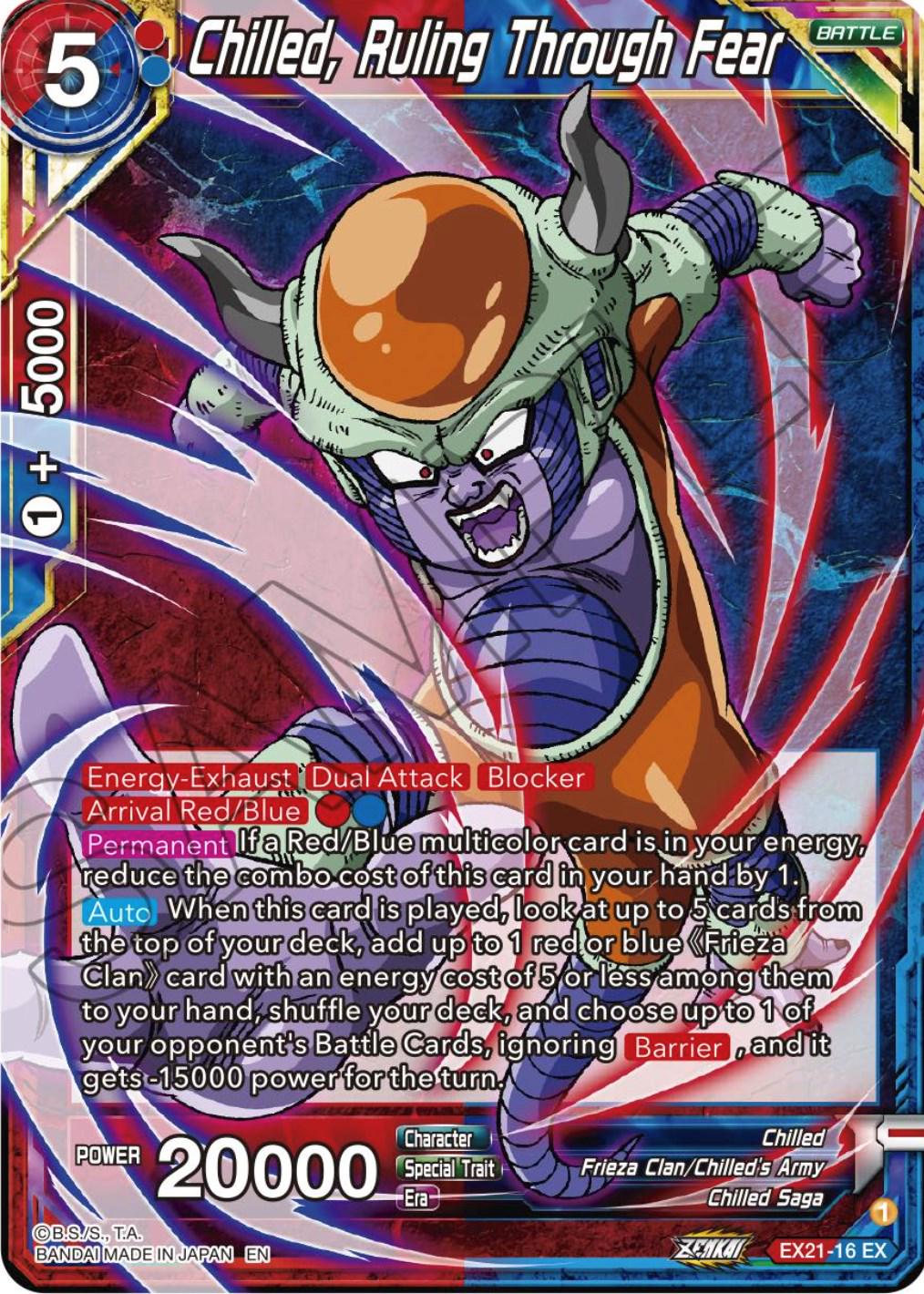 Chilled, Ruling Through Fear EX21-16