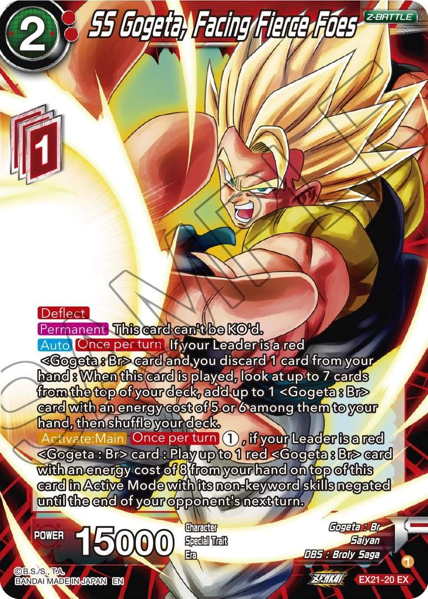 SS Gogeta, Facing Fierce Foes EX21-20