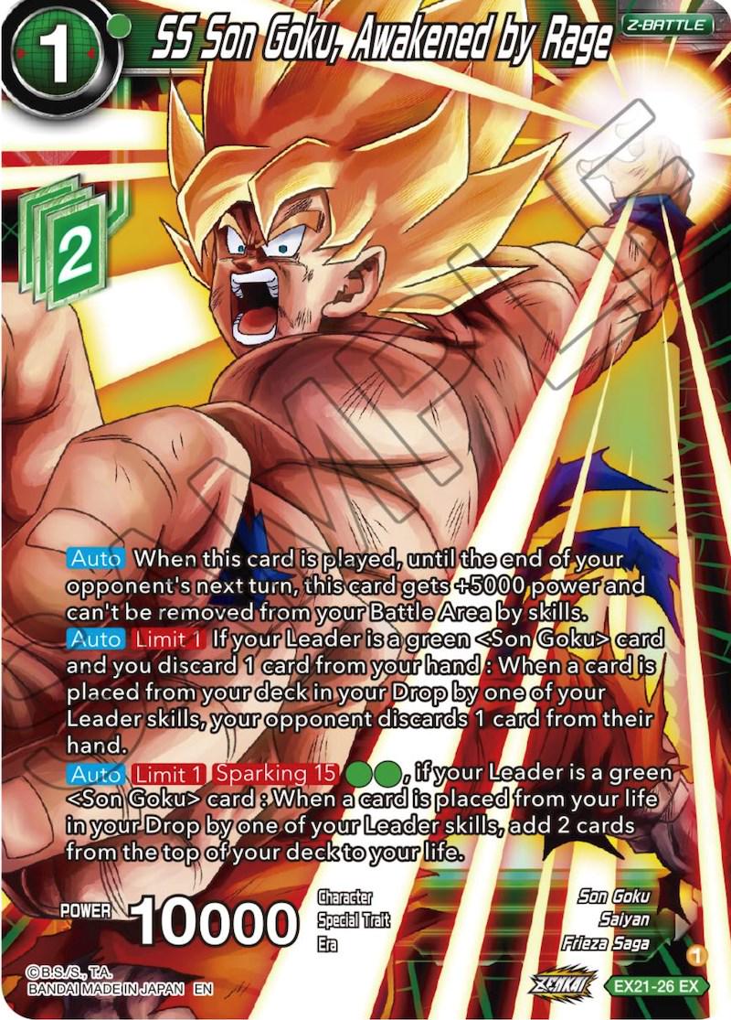 SS Son Goku, Awakened by Rage EX21-26