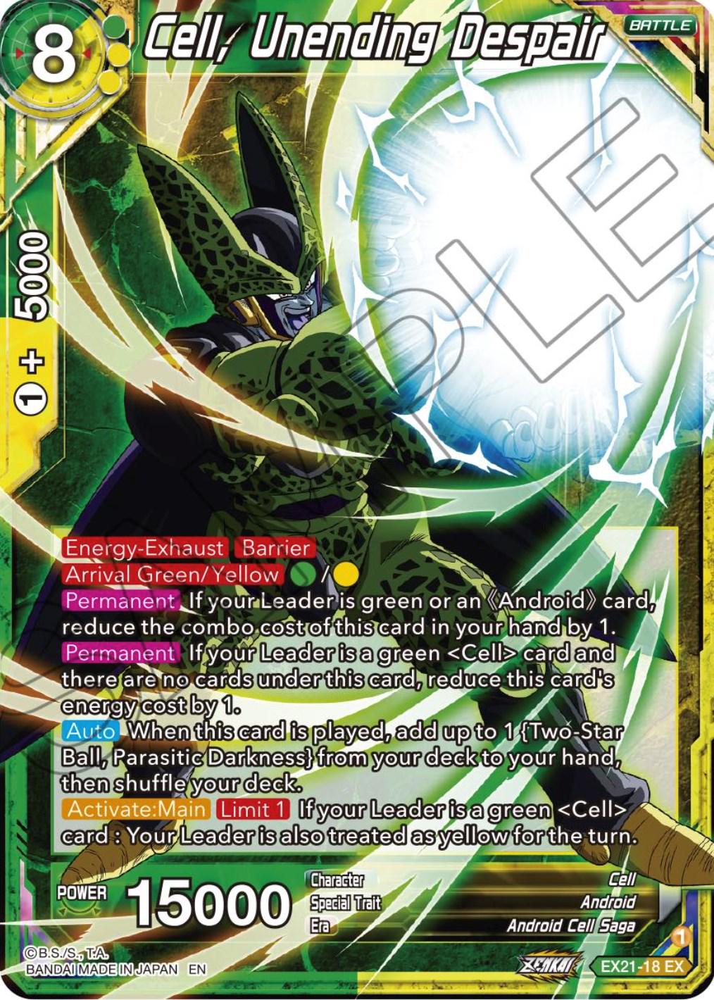 Cell, Unending Despair EX21-18