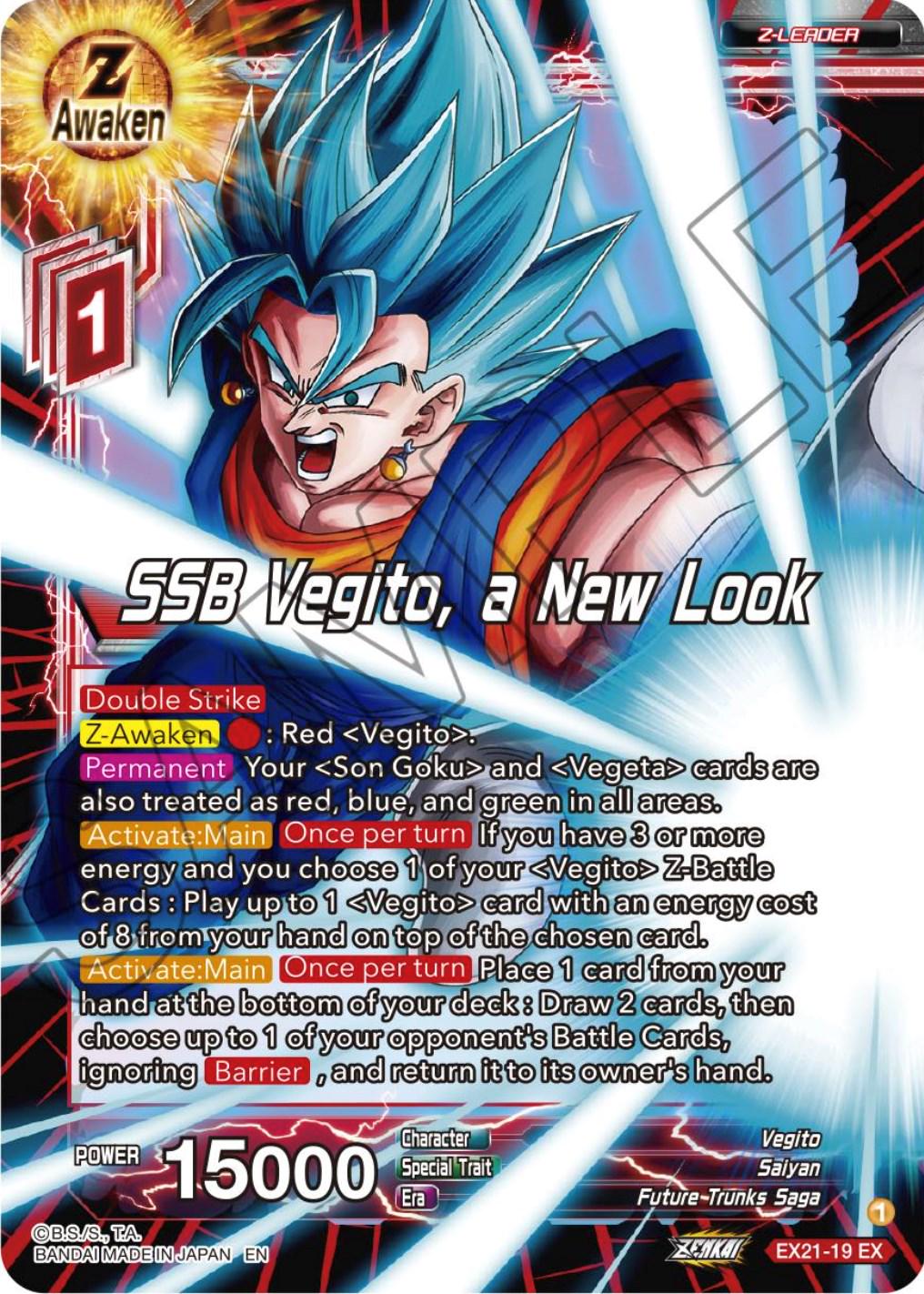 SSB Vegito, a New Look EX21-19