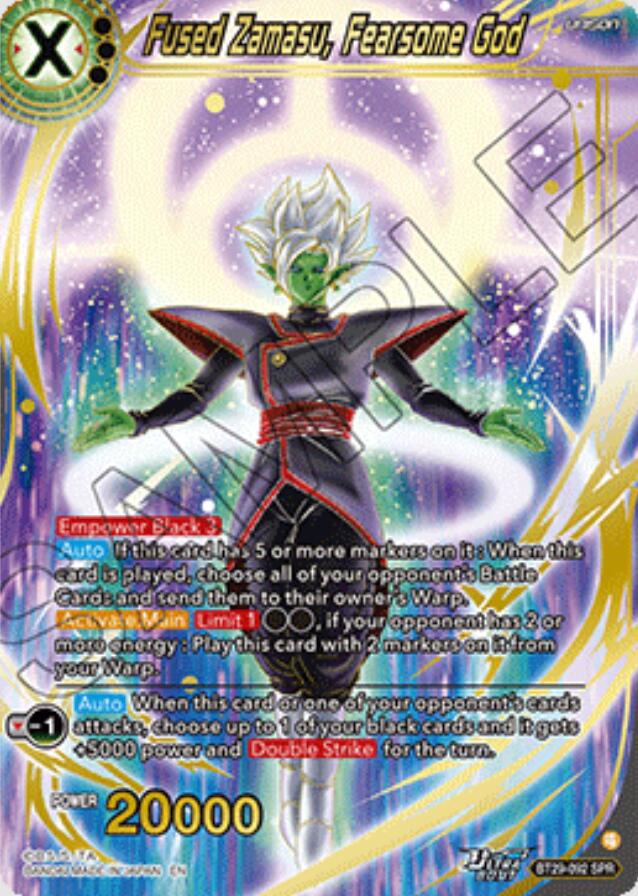 Fused Zamasu, Fearsome God [SPR] BT29-092