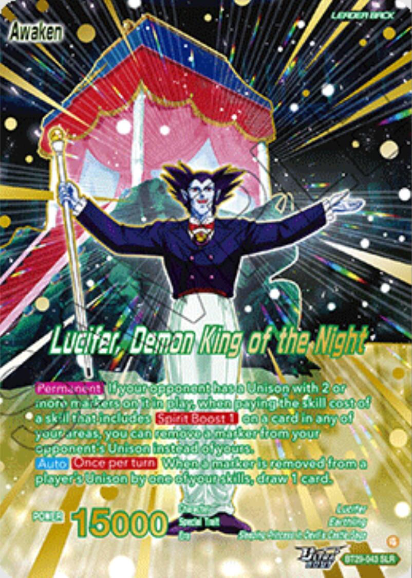 Lucifer // Lucifer, Demon King of the Night [SLR] BT29-043