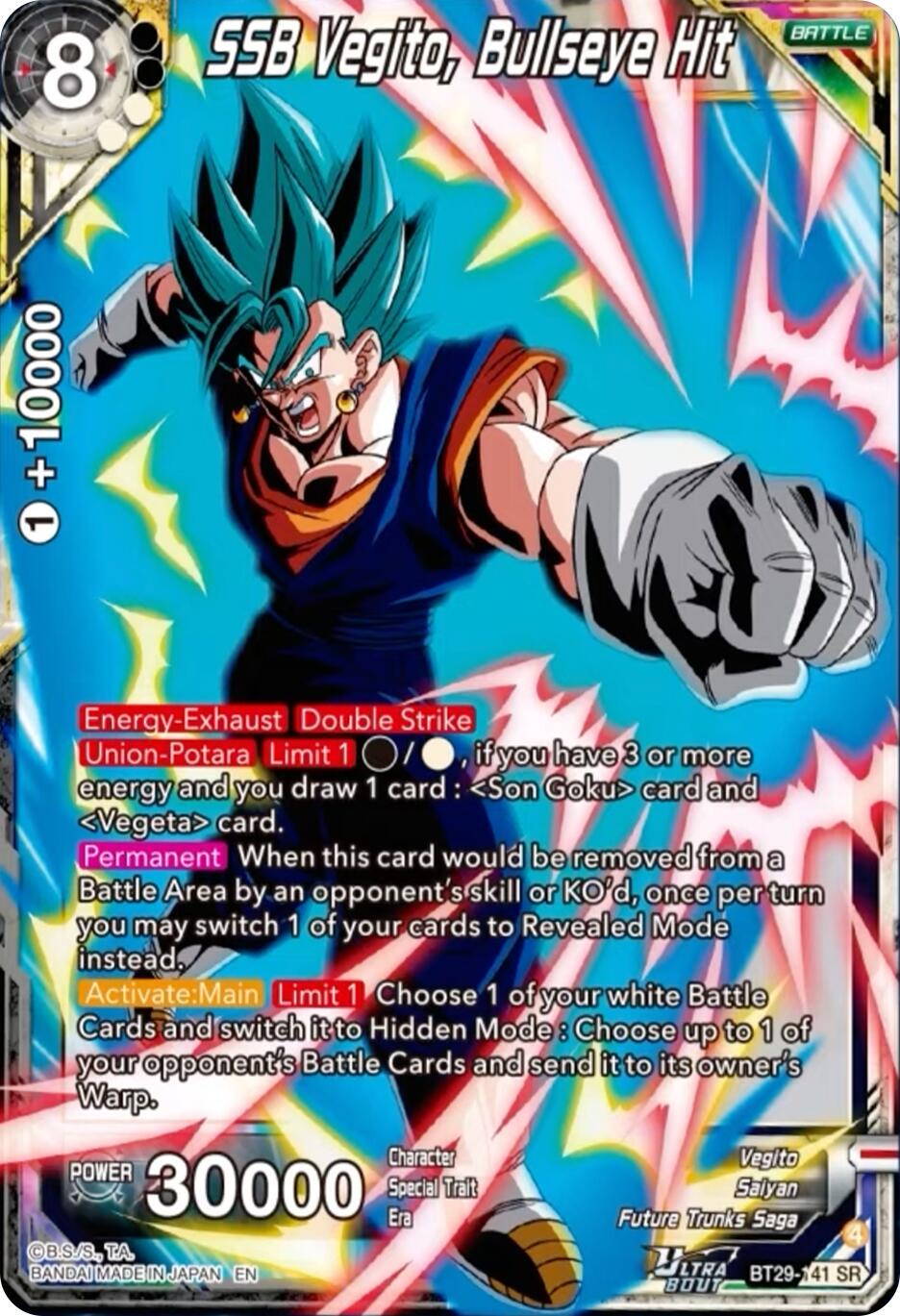 SSB Vegito, Bullseye Hit BT29-141