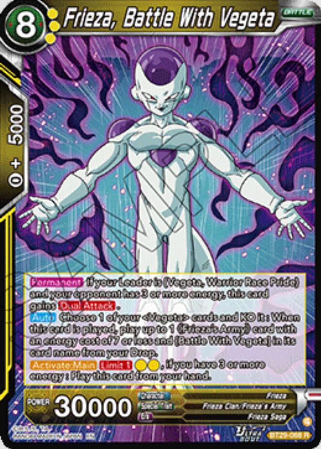 Frieza, Battle With Vegeta BT29-068